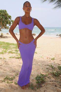 Scrunch 'Violet' Maxi Skirt