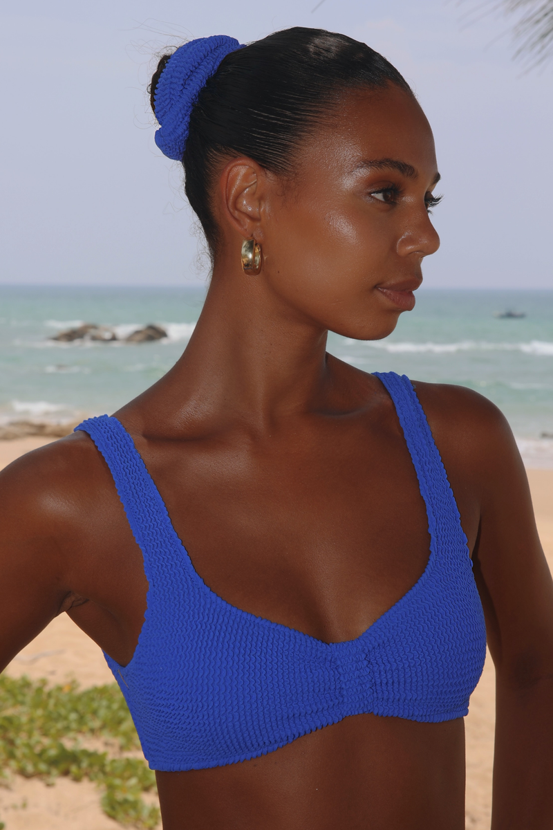 'Azure' Scrunch Scrunchie