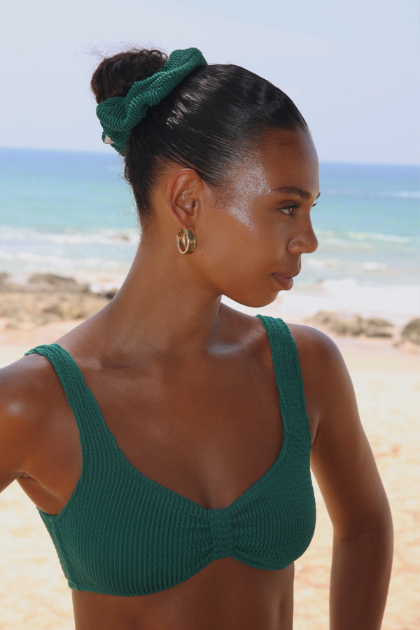'Pine' Scrunch Scrunchie